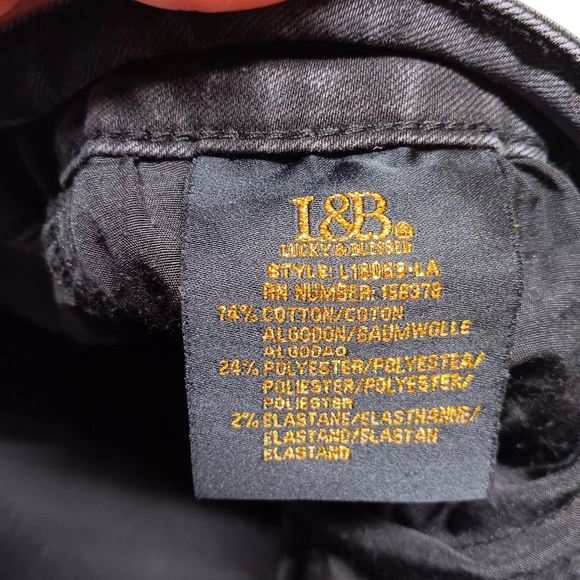 Lucky & Blessed High Rise Skinny Jeans EUC - Picture 6 of 7